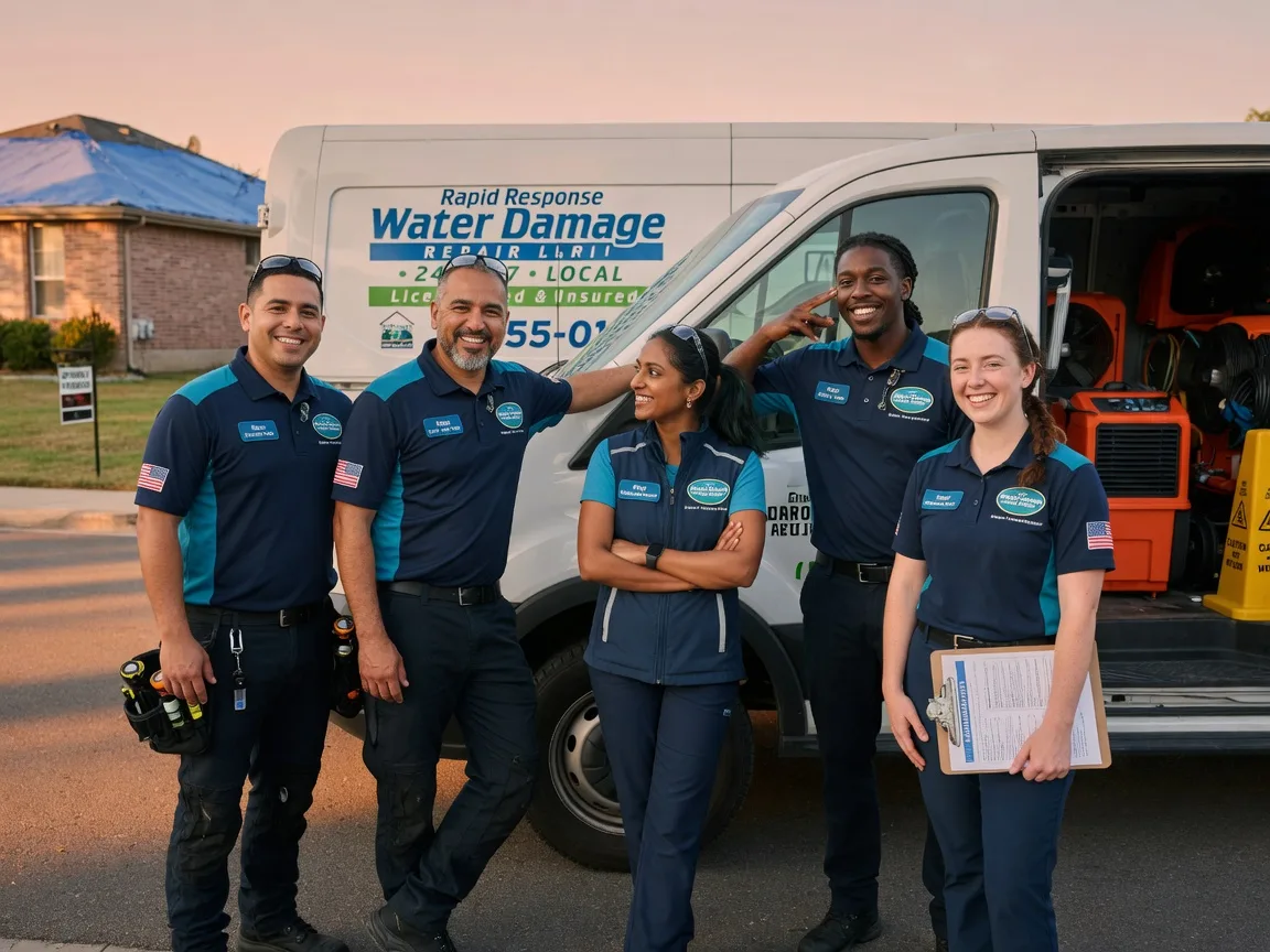 Water Damage Restoration company in Staples, TX